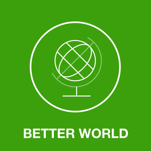 地球儀と緑の背景