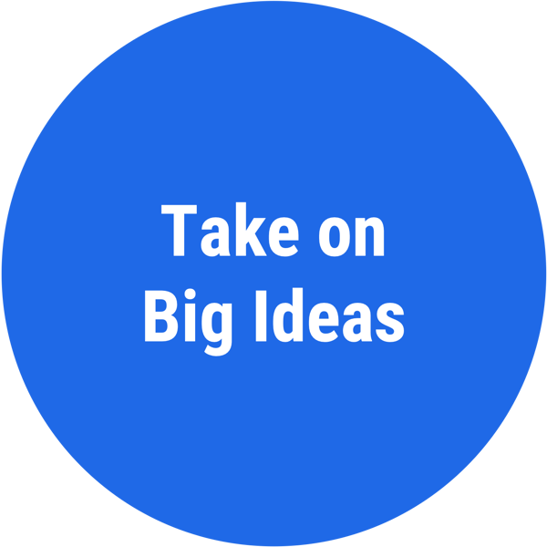 Take On Big Ideas Circle