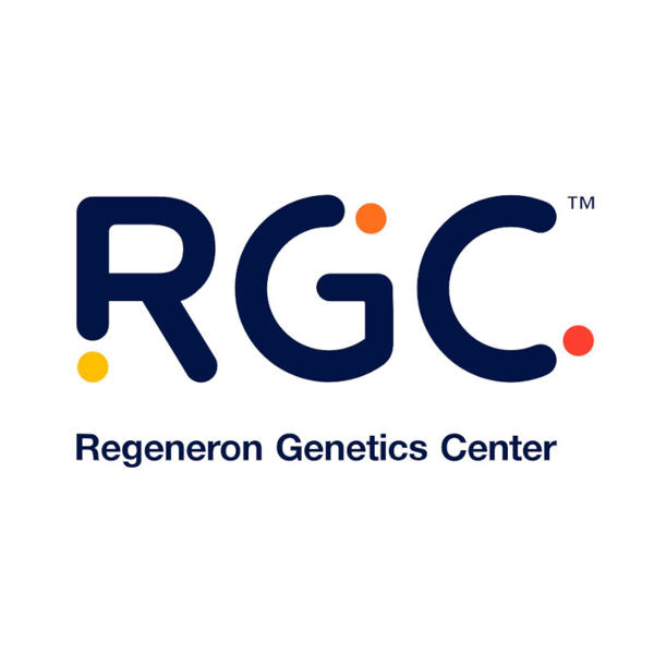 青とオレンジのロゴ