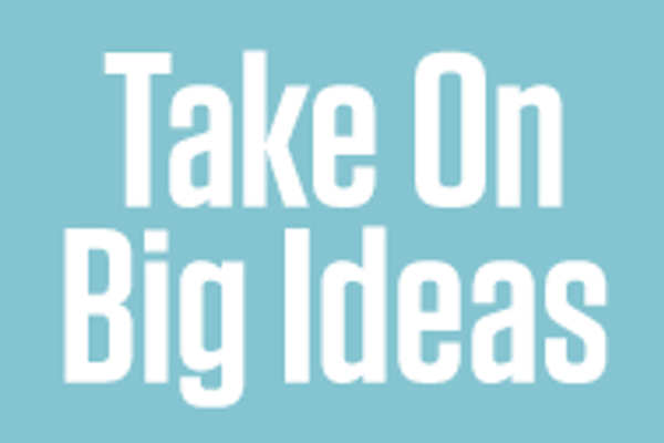 大きなアイデアを引き受ける
